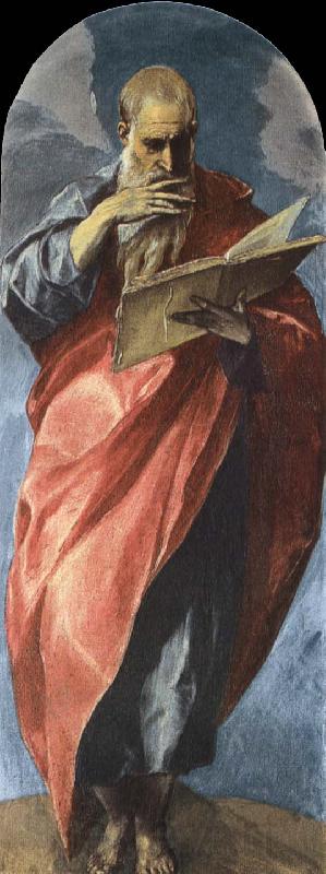 El Greco St Jone the Evangelist Germany oil painting art